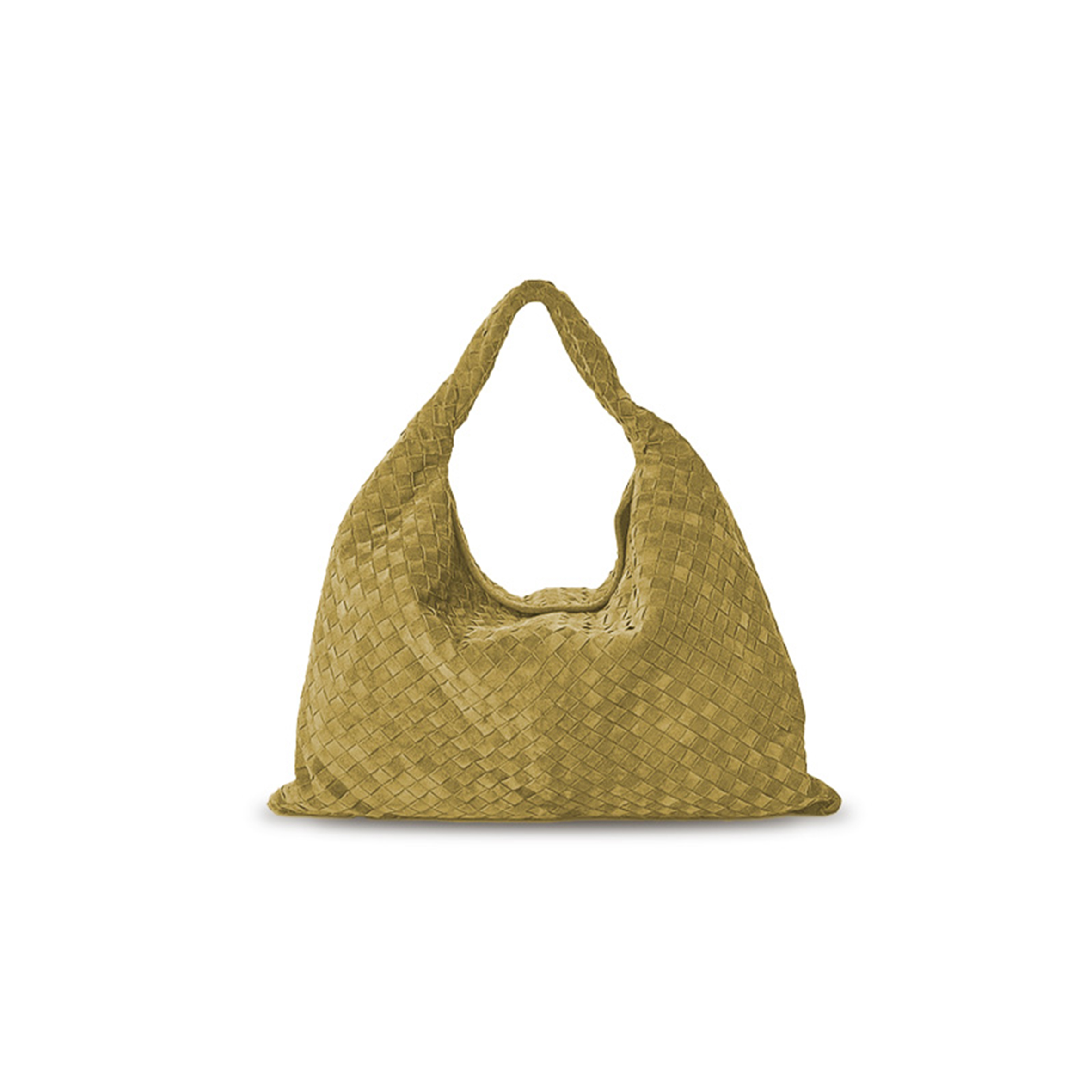 bo*te*ga Ve*ne*ta large hoop in green 763970 (53*24*13cm)